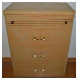 MCM Blonde 4 Drawer Chest Dresser 43 x 30 x 18d
