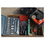 Box Lot of Hand & Power Tools w/ Craftsman 54-H