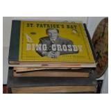 Vintage Vinyl Record Albums w/ Decca Bing Crosby,