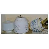 Vintage Lighting w/ (2) Swag Lawncare Hanging