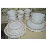 Corelle Corningware Butterfly Gold Dinnerware