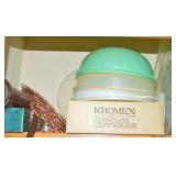 Closet Shelf Contents Lot: Kromex, Tupperware+