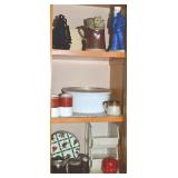 Kitchen Cupboard Contents Lot: Ceramics/Pottery+