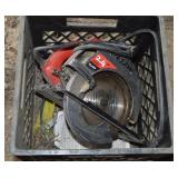 Skilsaw 2.4hp 13Amp Saw in Milk Crate