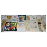 Collection of (mostly) US Stamps w/ 1st Day Covers