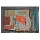 Lidded tote of Ephemera: Mostly Des Moines, IA