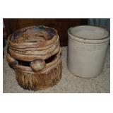 Art Pottery & Stoneware Crock Planters (Crock