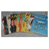 (12) Mad Magazines (Fair/Good) all 1959