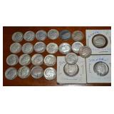 (25) 90% Silver US Roosevelt Dimes