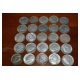 (25) 90% Silver US Roosevelt Dimes