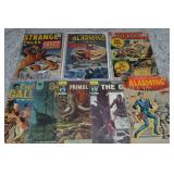 (8) Misc Vtg Comic Books:  Alarming Tales, Hot