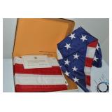 (2) United States Flags incl Clinton-era