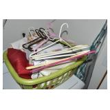 Laundry Basket w/ Table Cloths + (3) Aprons