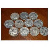 (10) 90% Silver US Washington Quarters + Walking