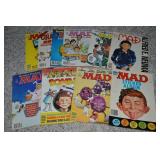 (9) Mad Magazines (Fair/Good) & (1) Cracked