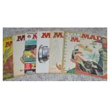 (7) Mad Magazines (Fair/Good) 1965 thru 1968