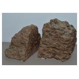 Dragon (Ohko) Stone Carved Bookends 5.5t