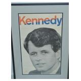Robert F Kennedy RFK Signed Presidential Poster