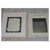 Framed Signed 16 x 14 Paper Art LE 24/90 + Mirror