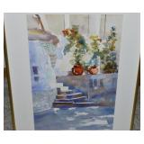 Francesca Tabor-Miolla Signed Original Watercolor