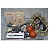 Shoebox Tote of Misc Small Resale Items