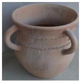 Multi-handled Clay Planter Measuring 12' Diam