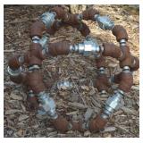 Brian Bickel IA Artist 'Ward' style Lawn Sculpture