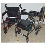 Home Health Mobility Lot w/ Medline Excel Wheel