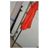Red Outdoor (in table/base) Umbrella