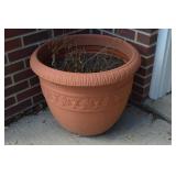 Faux Clay Outdoor Planter 22.5' diam