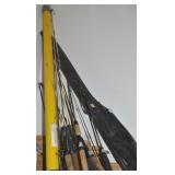 Collection of Fishing Poles
