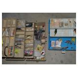 (2) Tackle Boxes w/ Fishing Lures +