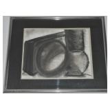 Framed Organic & Geometric Still Life Fine Art