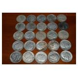 (25) 90% Silver US Roosevelt Dimes