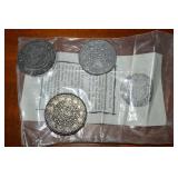 (3) Continental  Dollar Repro Coins