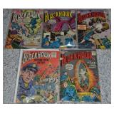 (5) Vtg DC Comic Books: Blackhawk