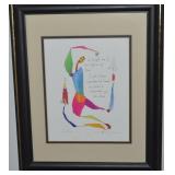 Brian Andreas Run Proud Framed Fine Art 13.5 x