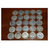 (25) 90% Silver US Roosevelt Dimes