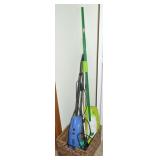 Basket w/ Cleaning Tools: Libman, Eureka the Boss