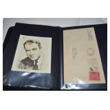 Small Album of Signed Movie Star Press Photos: