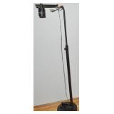 Modern Matte Black Floor Reading Lamp 56.5t