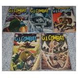 (5) Vtg DC Comic Books: G I Combat