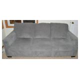 Ashley Furniture Grey Fabric Couch 86w x 37d x 34t