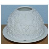 Bernardaud Limoges France Porcelain Candle