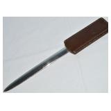 Bosca Heirloom Leather Sheath & Letter Opener