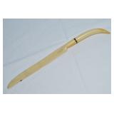 NWM Artek Faux Ivory Letter Opener 8' (Repair to