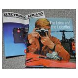 (2) Leica Camera Books w/ R3 & Leicaflex