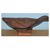 Aboriginal Mulga Hand Carved Modernist Bird Figure