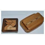 William Waite Square Quorn Miniature Wood Puzzle +