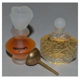 (2) Miniaturte Perfume Bottles: Regine's Paris +